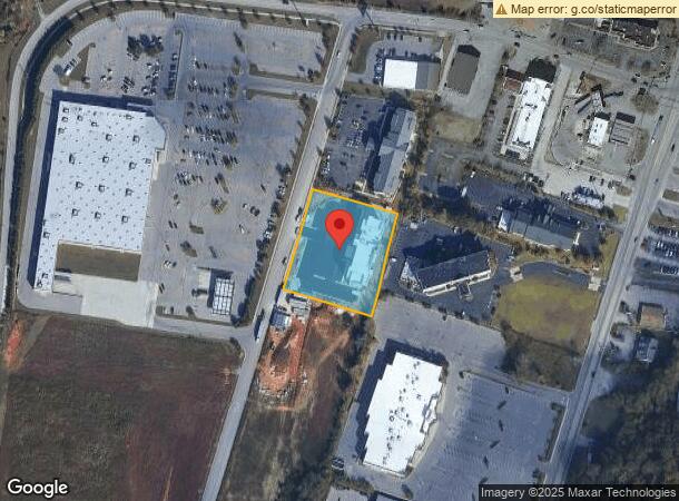  1250 Sams St, Cookeville, TN Parcel Map