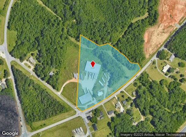  6219 Nc Highway 62, Trinity, NC Parcel Map