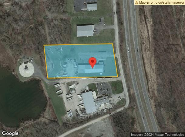  250 Industrial Park Rd, Horseheads, NY Parcel Map