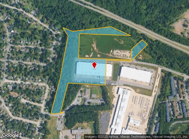 7501 Andrews Federal Campus Dr, Suitland, MD Parcel Map