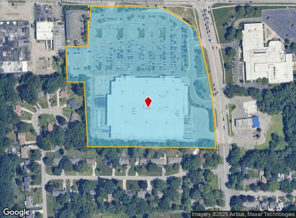  1540 28Th St Se, Grand Rapids, MI Parcel Map