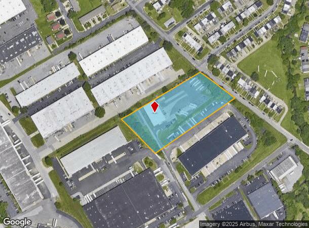  1500 Tribbett Ave, Sharon Hill, PA Parcel Map