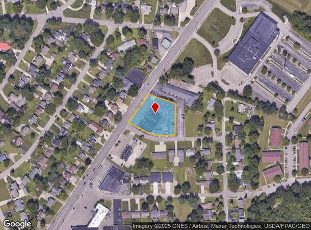  787 Lexington Ave, Mansfield, OH Parcel Map