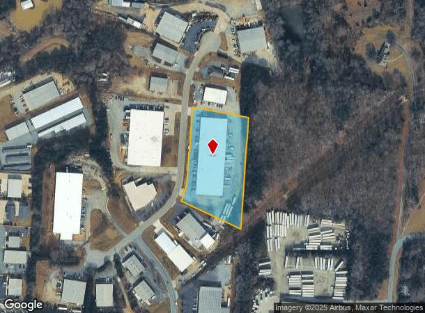 128 Furlong Industrial Dr, Kernersville, NC Parcel Map