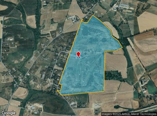  628 Blue Mountain Rd, Fredericksburg, PA Parcel Map