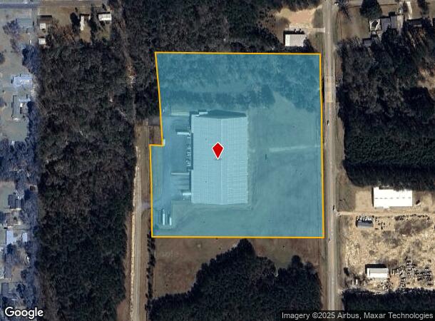 Orleans St, Columbia, MS Parcel Map