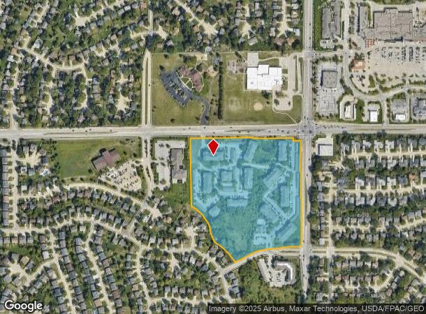15701 S R Plz, Omaha, NE Parcel Map