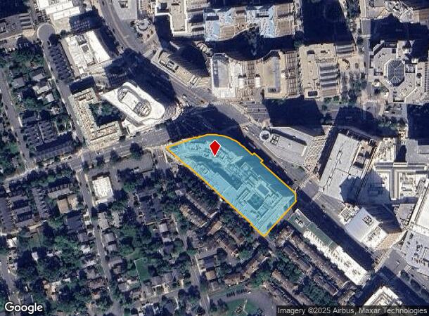  750 N Glebe Rd, Arlington, VA Parcel Map