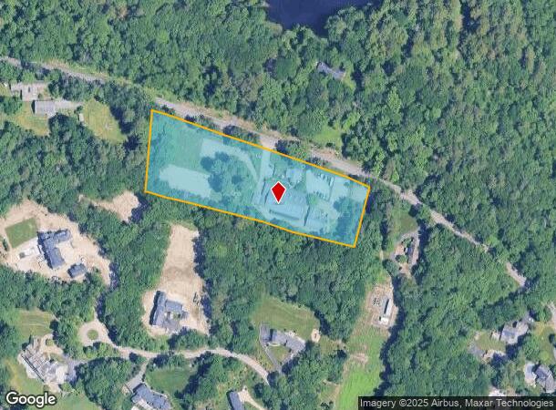 349 Dedham St, Dover, MA Parcel Map