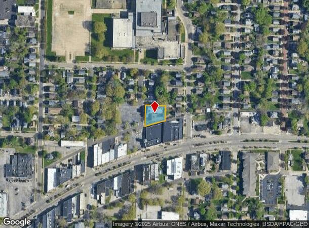  2181 14Th St Sw, Akron, OH Parcel Map