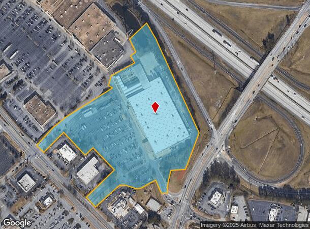 2034 Mount Zion Rd, Morrow, GA Parcel Map