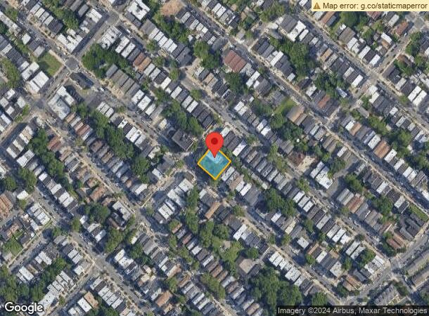  126 Rutgers Ave, Jersey City, NJ Parcel Map