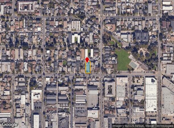 2751 E 14Th St, Long Beach, CA Parcel Map