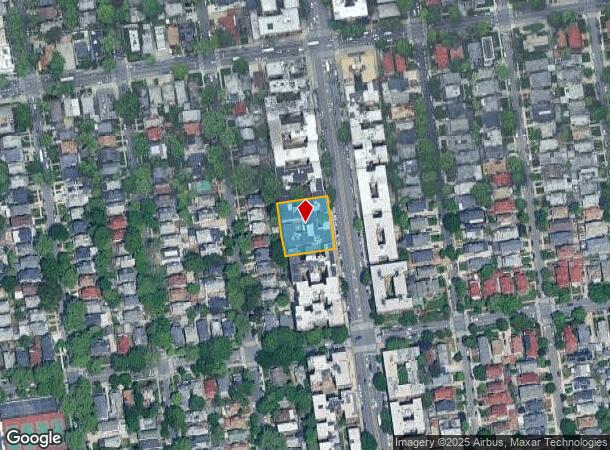  1554 Ocean Ave, Brooklyn, NY Parcel Map