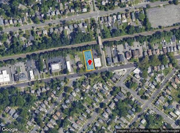  828 South Ave W, Westfield, NJ Parcel Map