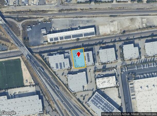1783 W 2Nd St, Pomona, CA Parcel Map