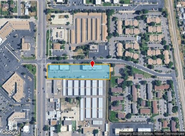  8120 Sheridan Blvd, Arvada, CO Parcel Map