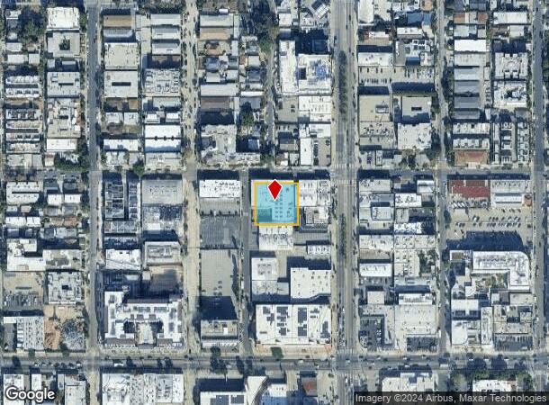  6824 Lexington Ave, Los Angeles, CA Parcel Map