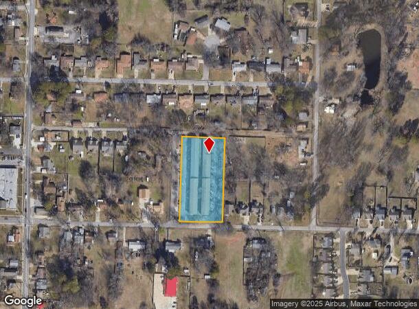 5201 Spradling Ave, Fort Smith, AR Parcel Map