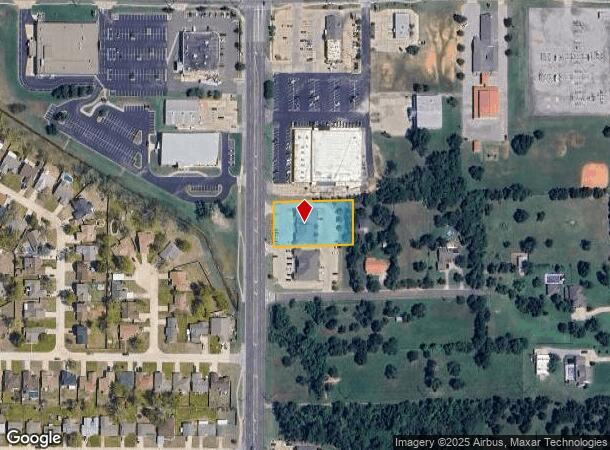  1712 S Post Rd, Oklahoma City, OK Parcel Map