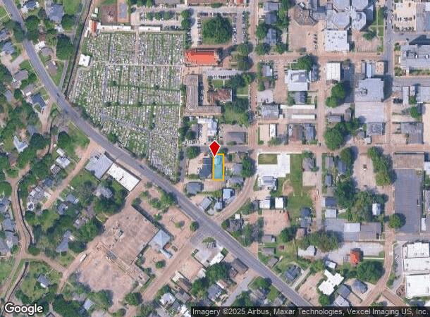  511 W Convent St, Lafayette, LA Parcel Map