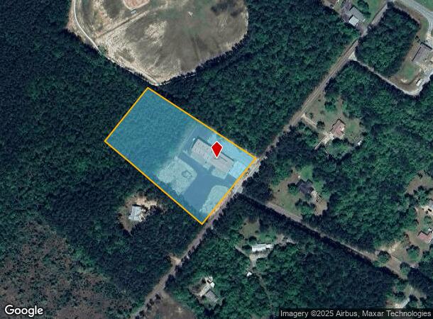 1198 Barfield Rd Sw, Townsend, GA Parcel Map