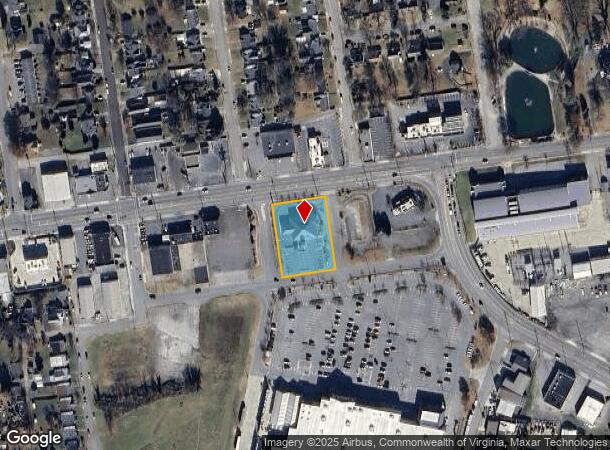 852 W Main St, Salem, VA Parcel Map
