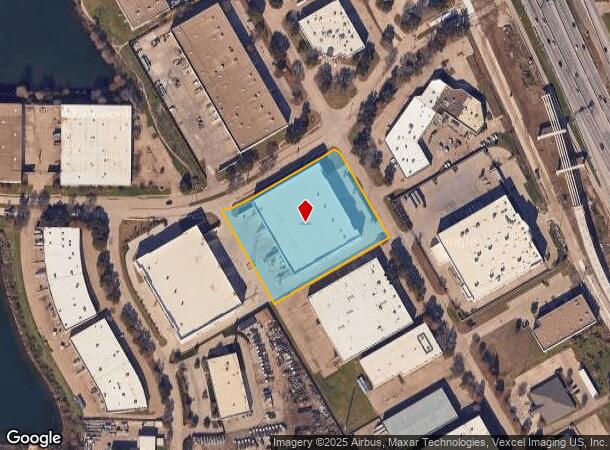  1545 Crescent Dr, Carrollton, TX Parcel Map