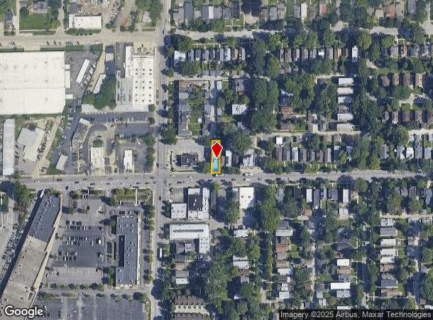 1813 Dempster St, Evanston, IL Parcel Map