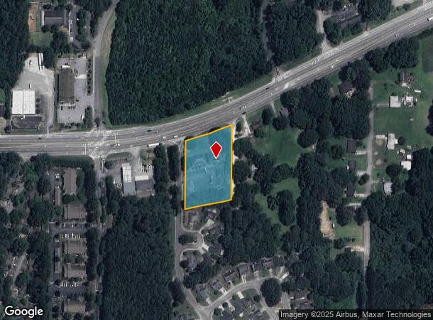  795 Lanier Ave E, Fayetteville, GA Parcel Map