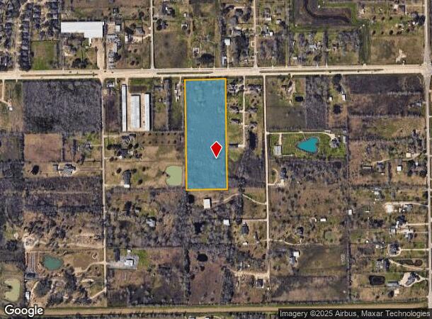 Bailey Rd, Manvel, TX Parcel Map