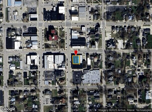 104 E Franklin St, Winchester, IN Parcel Map