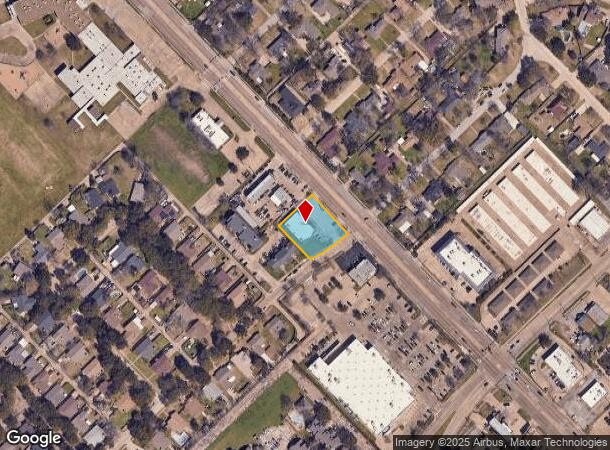  3921 Broadway Blvd, Garland, TX Parcel Map