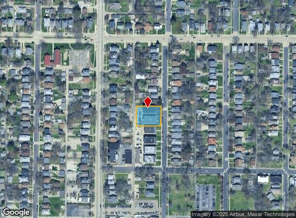 1119 N Underhill St, Peoria, IL Parcel Map