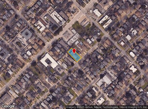  4803 Junius St, Dallas, TX Parcel Map