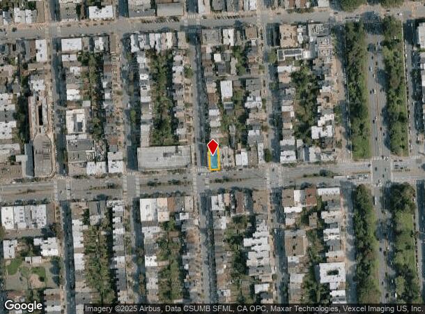 5158 Geary Blvd, San Francisco, CA Parcel Map