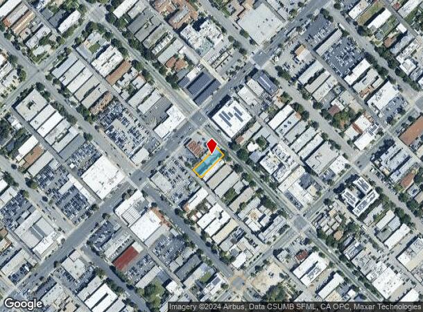  1412 14Th St, Santa Monica, CA Parcel Map