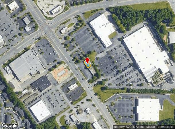  2614 N Main St, High Point, NC Parcel Map