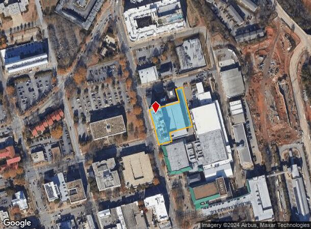  412 N Thomas St, Athens, GA Parcel Map