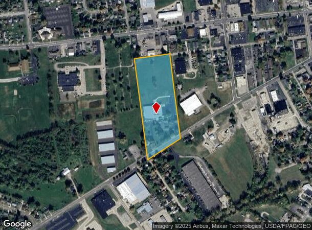  600 Bellbrook Ave, Xenia, OH Parcel Map