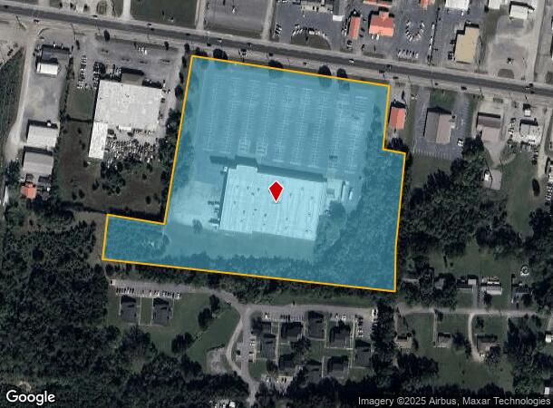  1250 Madison St, Shelbyville, TN Parcel Map