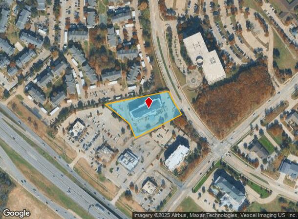 2800 Colorado Blvd, Denton, TX Parcel Map