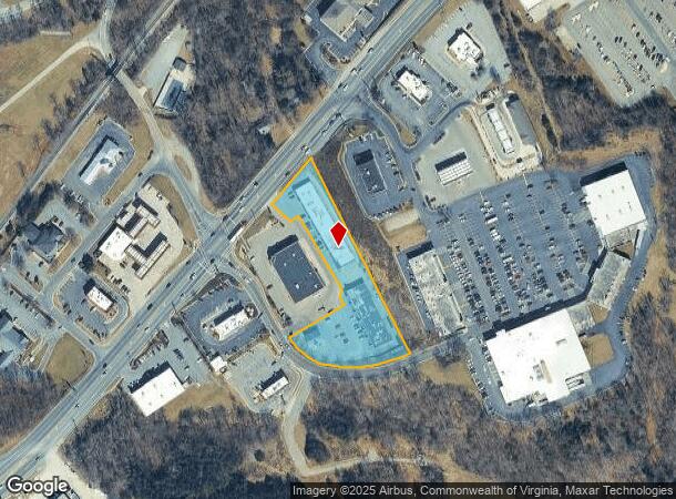 350 Old Franklin Tpke, Rocky Mount, VA Parcel Map