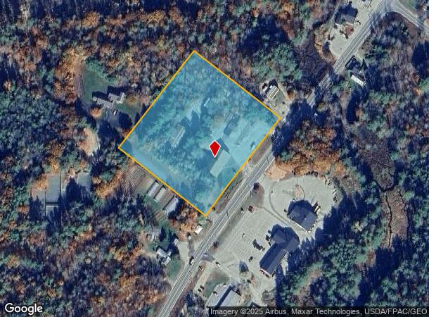 636 Center St, Wolfeboro, NH Parcel Map