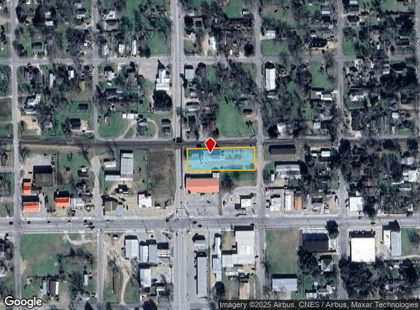 1010 Austin St, Columbus, TX Parcel Map