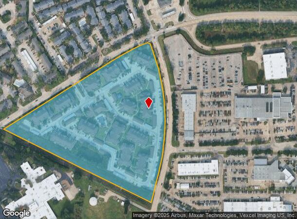 101 Hollow Tree Ln, Houston, TX Parcel Map