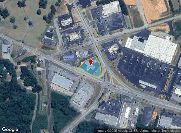815 E Main St, Laurens, SC Parcel Map