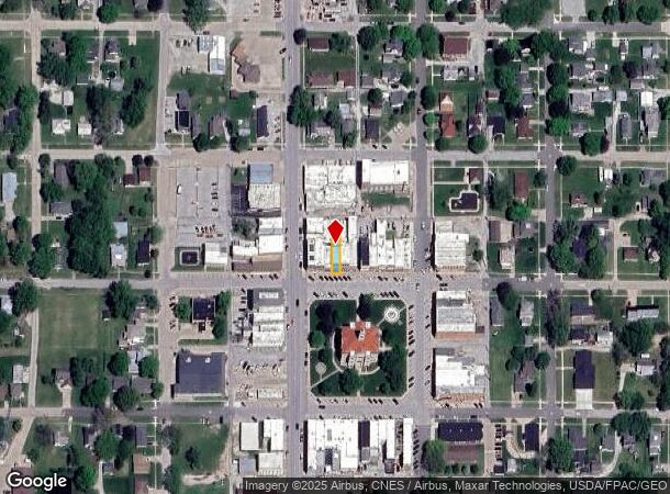 106 E Washington St, Sigourney, IA Parcel Map