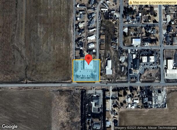  55981 E Colfax Ave, Strasburg, CO Parcel Map