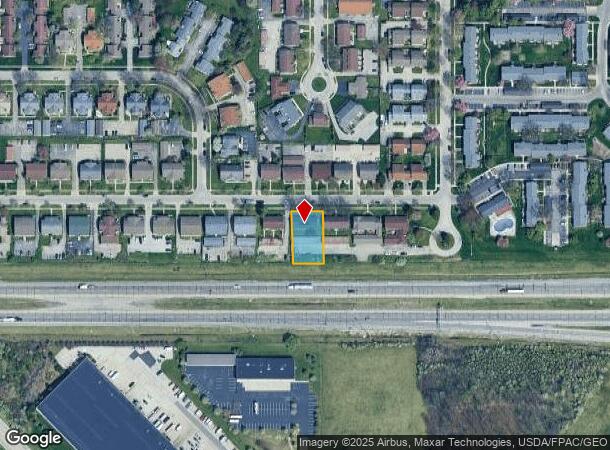  5631 Ryewyck Dr, Toledo, OH Parcel Map